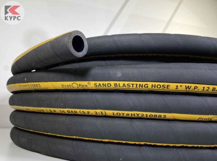Пескоструйный рукав Protoflex Sand Blasting Hose, 25х39мм, 40м