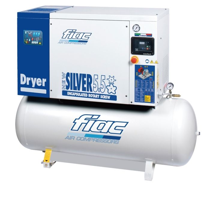 Винтовой компрессор Fiac NEW SILVER D 7,5/300 10 электрический, ременной, масляный