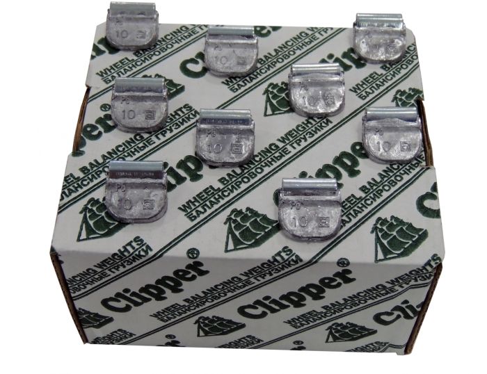 Набивные балансировочные грузики для стальных дисков CLIPPER 0215, 15г, 100шт.