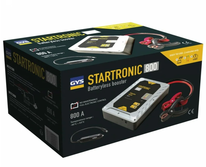 Пусковое устройство без батареи GYS STARTRONIC 800, автономное, 12В, 800А