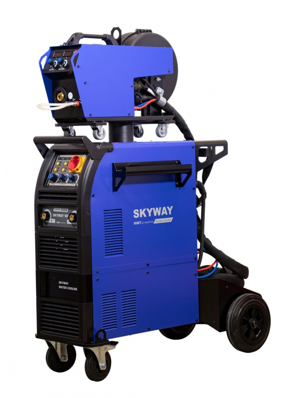 Сварочный инвертор полуавтомат Aurora PRO SKYWAY 500, MIG&MAG/MMA, 380В