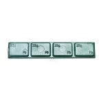 Самоклеящиеся балансировочные грузики NormBalance 0065, 4*25 г, 25 шт., свинец