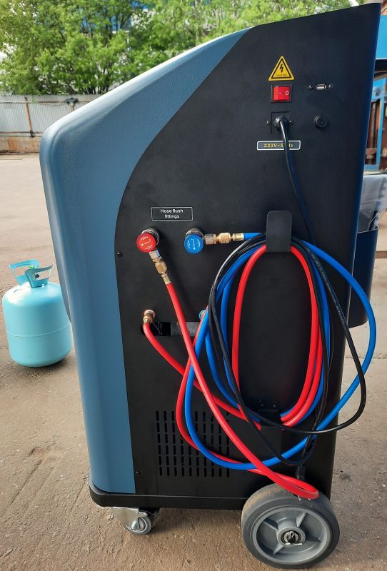 Станция для заправки автокондиционеров Техносоюз RCC-8A, автомат, 60 л/мин