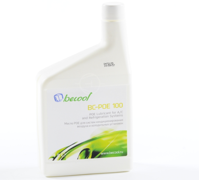Масло для кондиционера автомобиля Becool BC-POE 100, синтетическое, 1л