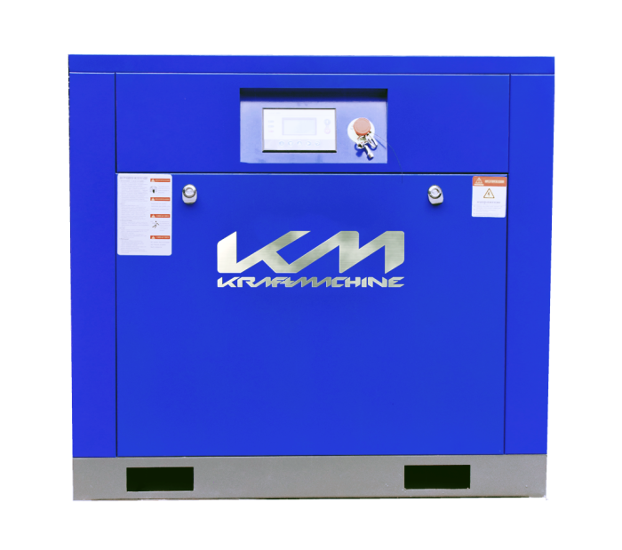 Винтовой компрессор KraftMachine KM15-10рВ, ременной привод, 10 бар, IP23, 2200л/мин