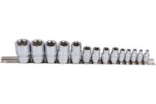 Набор торцевых головок TORX Rock Force RF-4158, 1/2", 1/4", 3/8", 14 шт.