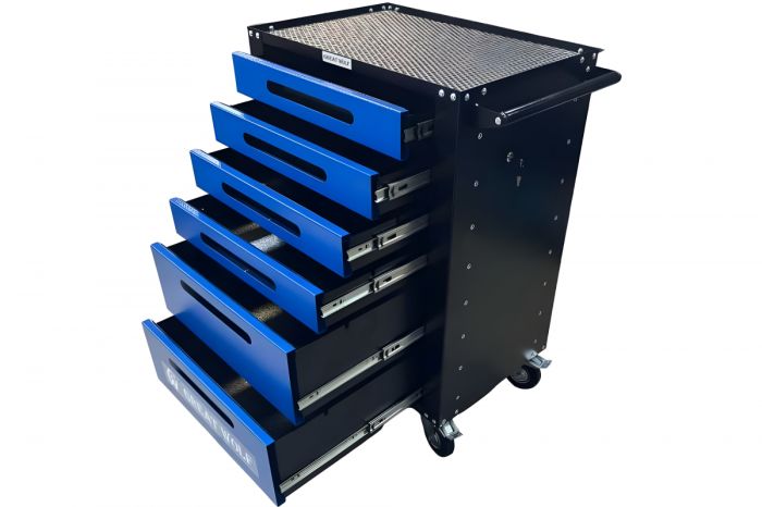 Тележка инструментальная Great Wolf GWT-B6L, закрытая, 6 ящиков