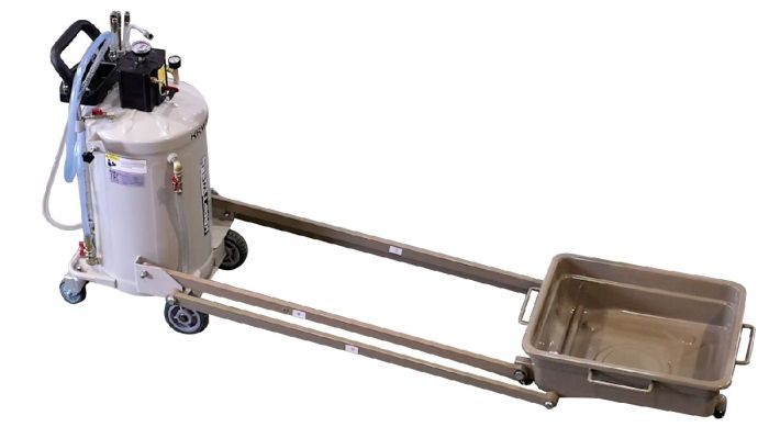 Установка для сбора масла/антифриза Kraftwell KRW1835, 80 литров