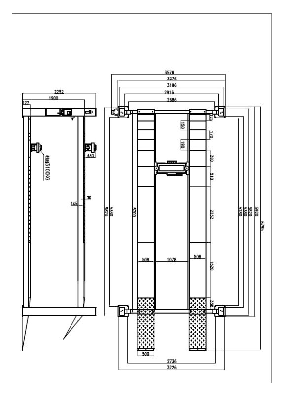 Пост сход-развала 3D с подъёмником 5,5т KraftWell 5.5WA_set_3, с лифтом