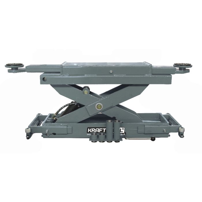 Траверса пневмогидравлическая Kraftwell KRWJ7P, 3 тонны
