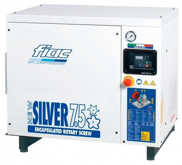 Винтовой компрессор Fiac NEW SILVER 5,5 10 ременной, масляный, 380 В