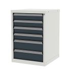 Тумба инструментальная для верстака Ferrum TITAN 45.13602, 6 ящиков, 565х800мм