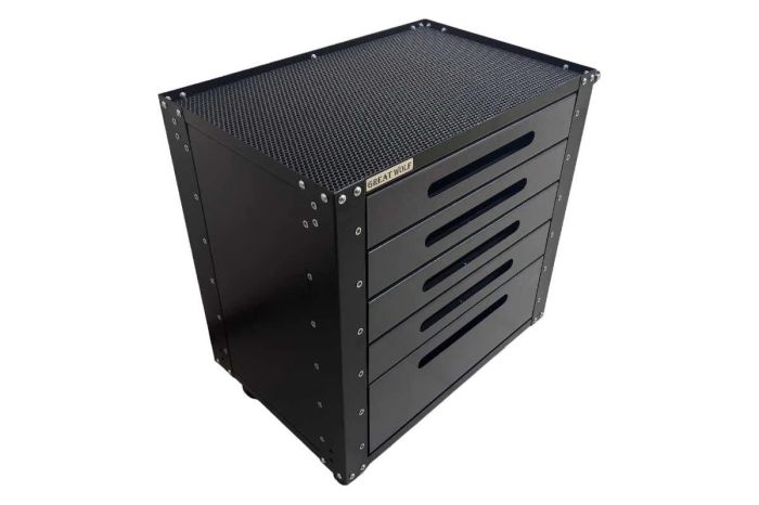 Тележка инструментальная Great Wolf GWT-G5, закрытая, 5 ящиков