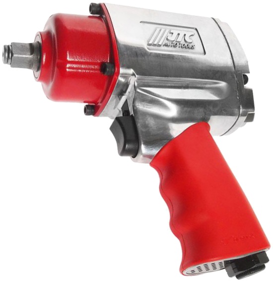 Пневмогайковерт ударный JTC 3401, 1/2", усиленный, легковой, мини, 543 Нм