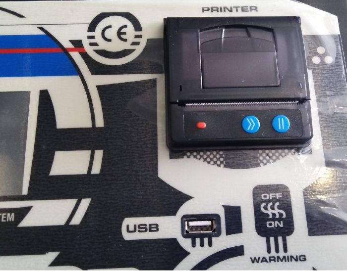 Принтер на установку для заправки автокондиционеров TopAuto RRPRINT