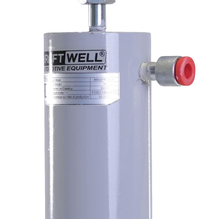 Цилиндр гидравлический 30 тонн KraftWell KRWPR30CYL, прямого действия