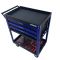 Тележка инструментальная Great Wolf GW-3ST2 Blue, с полкой и тремя ящиками, с набором инструментов 324пр.