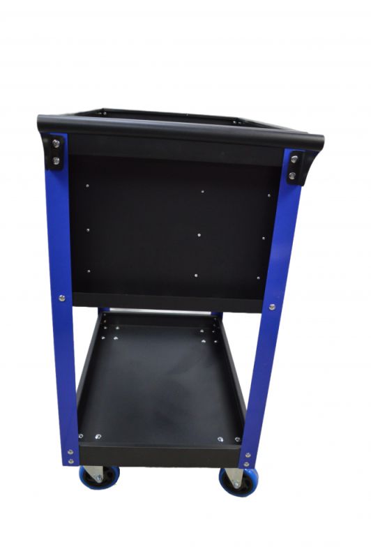 Тележка инструментальная Great Wolf GW-3ST2 Blue, с полкой и тремя ящиками, с набором инструментов 324пр.