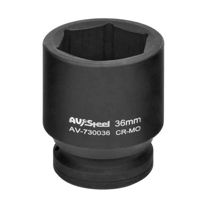 Головка ударная шестигранная AV Steel AV-730036, 3/4", 36мм