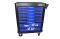 Тележка инструментальная Great Wolf GW-7ST1 Blue, 7 ящиков, с набором инструментов 249пр.