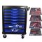 Тележка инструментальная Great Wolf GW-7ST2 Blue, 7 ящиков, с набором инструментов 324пр.