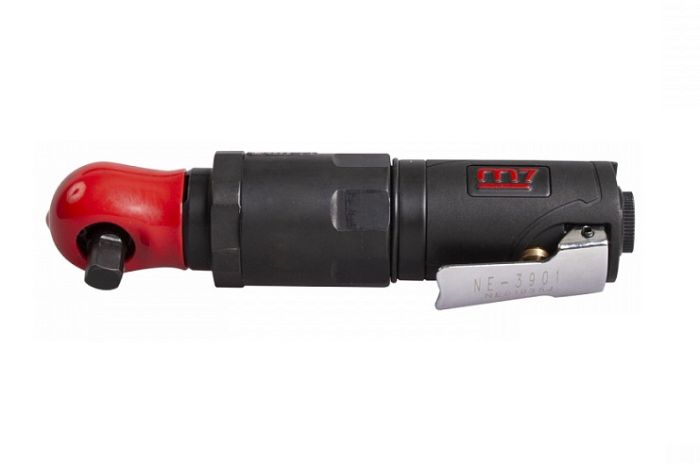 Пневмотрещотка угловая Mighty Seven NE-3901, 3/8", 54 Нм, короткая