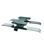Подъемник автомобильный ножничный 2,5 тонны KraftWell KRW260B, пневматический