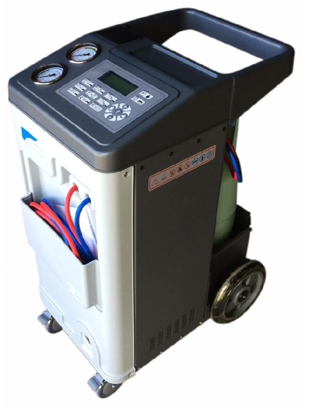 Станция для заправки автокондиционеров KraftWell AC1500, автоматическая, 120 л/мин