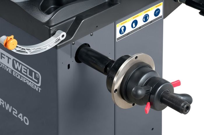 Балансировочный станок KraftWell KRW240, легковой, для мотоколес, ручной, 220В