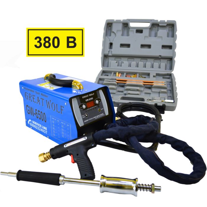 Сварочный аппарат точечной сварки (споттер) Great Wolf GW-6500, 380В, 3300А, 12.8кВт