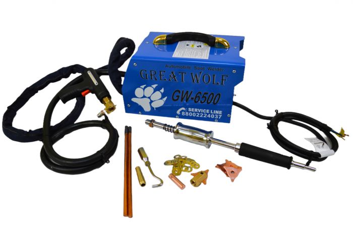 Сварочный аппарат точечной сварки (споттер) Great Wolf GW-6500, 220В, 3300А, 12.8кВт