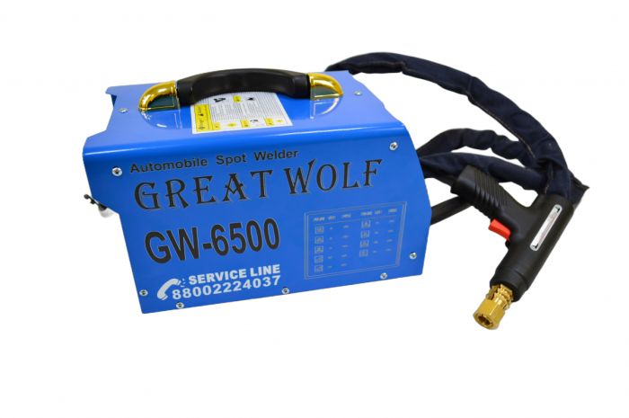 Сварочный аппарат точечной сварки (споттер) Great Wolf GW-6500, 220В, 3300А, 12.8кВт