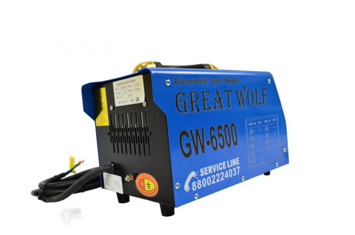 Сварочный аппарат точечной сварки (споттер) Great Wolf GW-6500, 220В, 3300А, 12.8кВт