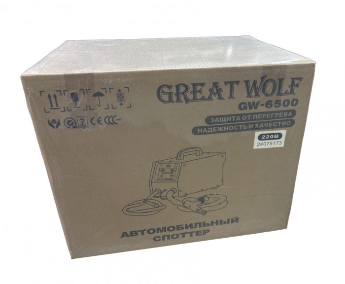 Сварочный аппарат точечной сварки (споттер) Great Wolf GW-6500, 220В, 3300А, 12.8кВт