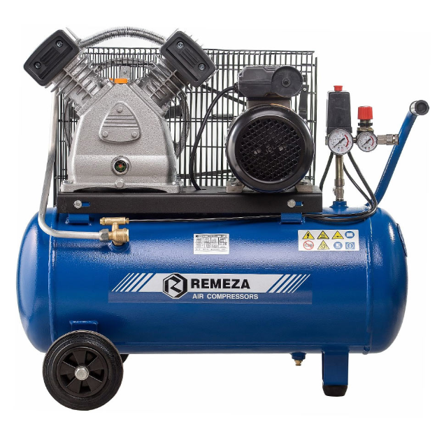 Поршневой компрессор Remeza СБ4/С-50.LB30-3.0, ременной привод, масляный, 500 л/мин, 380В
