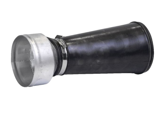 Насадка газоприемная круглая 127 мм KraftWell KRW-EN-127R