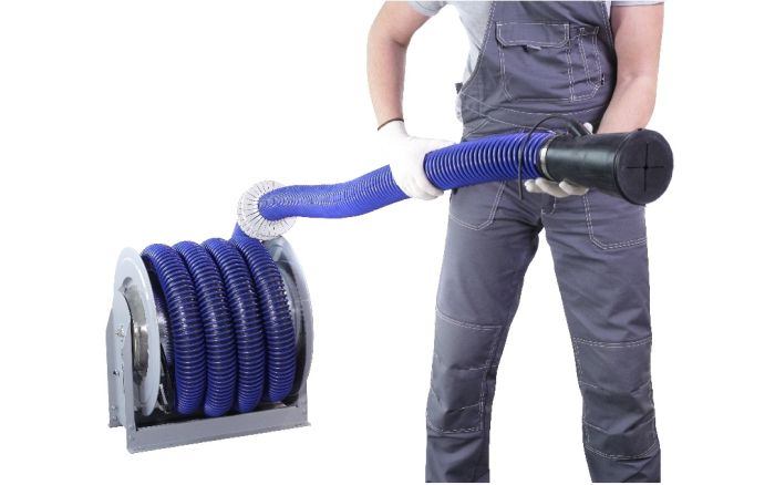 Насадка газоприемная круглая 127 мм KraftWell KRW-EN-127R