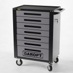 Тележка инструментальная Garopt High GTH7.GREY, закрытая, 7 ящиков, с доводчиками