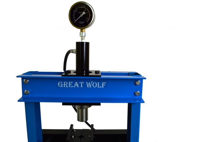 Пресс гидравлический 10 тонн GW-0910 Great Wolf, ручной,  настольный