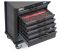 Тележка инструментальная KraftWell KRW-TTG+SET277, закрытая, 7 ящиков, с комплектом инструментов 277пр.