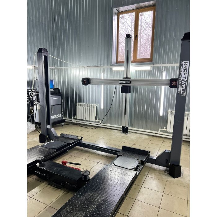 Стенд сход развала 3D KraftWell KRW3DWA-III, напольный, с лифтом, ПК в комплекте
