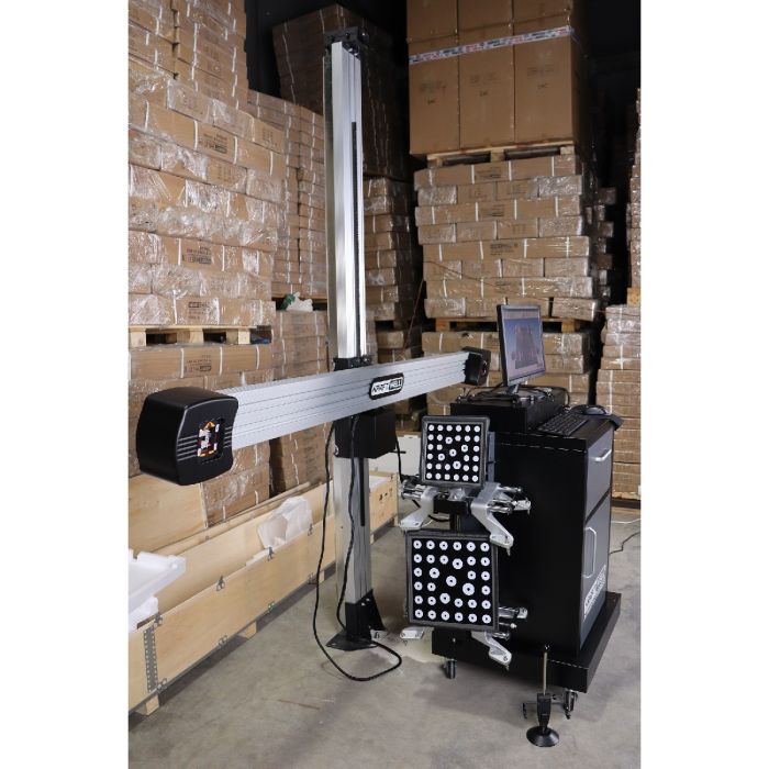 Стенд сход развала 3D KraftWell KRW3DWA-III, напольный, с лифтом, ПК в комплекте