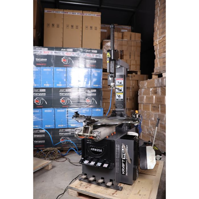 Шиномонтажный станок легковой KraftWell KRW25A/220, автоматический, 220В