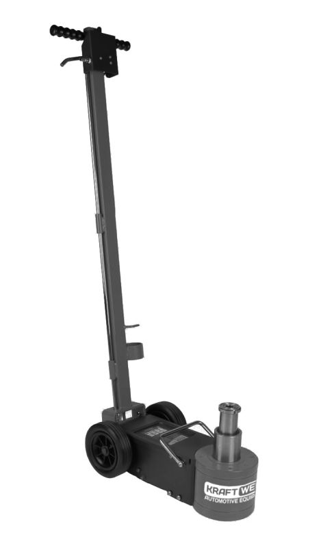 Домкрат подкатной пневмогидравлический 32/16 тонн KraftWell KRWAJ30-2L, автомобильный