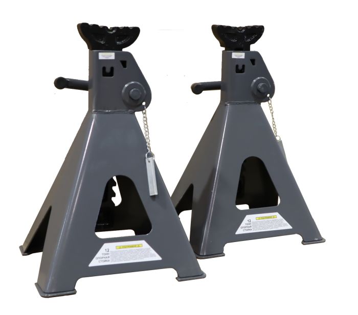 Подставка под авто 12 тонн KraftWell KRWJS12L, 2шт.