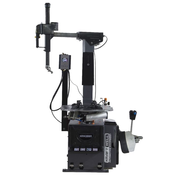 Шиномонтажный станок легковой KraftWell KRW28MR, суперавтомат, инвертор, 220В