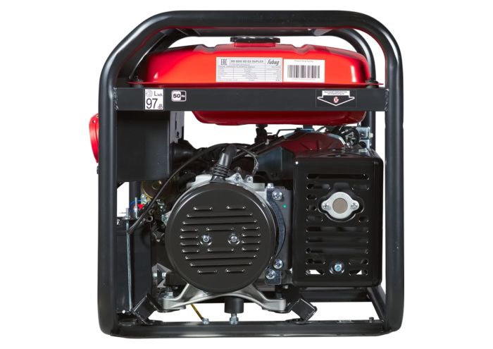 Бензиновый электрогенератор с электростартером Fubag BS 8500XD ES Duplex, 220/380В