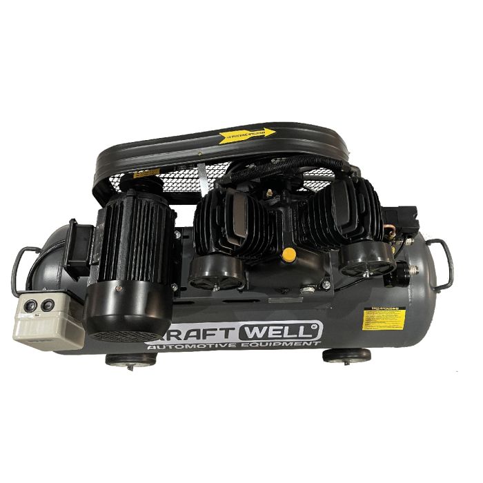Поршневой компрессор KraftWell KRW-AC420-100L, ременной привод, 420 л/мин, 380В