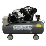 Поршневой компрессор KraftWell KRW-AC420-100L/220, ременной привод, 420 л/мин, 220В