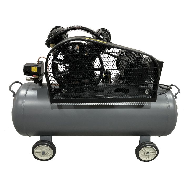 Поршневой компрессор KraftWell KRW-AC420-100L, ременной привод, 420 л/мин, 380В